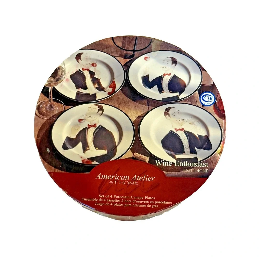 American Atelier At Home Set of 4 6.5
